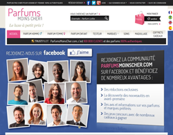Parfums moins chers