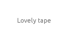 Codes Promotion Lovely tape