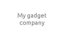 My gadget company