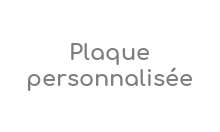 Plaque Personnalisée