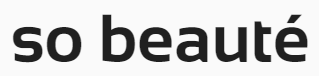 So Beaute