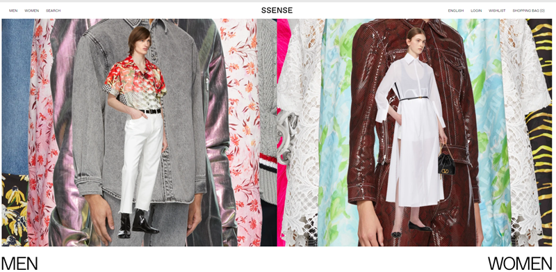 les codes promo SSENSE